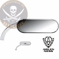 RETROVISEUR HARLEY CHROME ARLEN NESS MINI OVAL CHROME GAUCHE...PE06400493 ARLEN NESS MIRROR MINI-OVAL MICRO CHROME LEFT 13-406...LABOUTIQUEDUBIKER