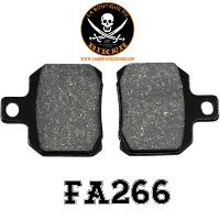 PLAQUETTES DE FREIN DERBI...FA266 EBC BRAKE PAD FA SERIES ORGANIC