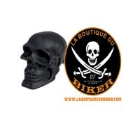 BOUCHONS DE VALVE Highway Hawk Valve stem "Skull BLACK" 2 pieces...H01-125B LA BOUTIQUE DU BIKER