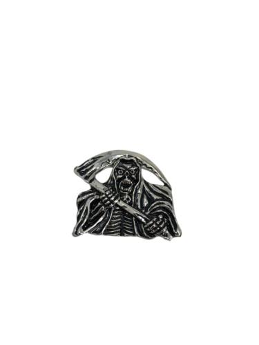 EMBLEME ADHESIF Highway Hawk Emblem "Grim Reaper" for gluing Emblem 3,6 cm zinc alloy H01-323