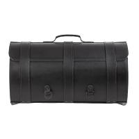 ROULEAU POUR SISSI-BAR 37 Litres CLASSIC CUIR...LMOT2-1003 Ledrie motorcycle suitcase "large" leather black with buckles W = 49.5cm D= 29.5cm H= 26.5cm 37 liters (1 piece)