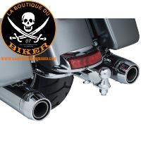 ATTELAGE HARLEY DAVIDSON FLHT/FLHR/FLTR/FLHX 2014-2022...KURYAKYN HITCH TRLR RECVR FL 14-22 39020200 / 7657