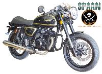 BARRE de PROTECTION MOTEUR AJS MOTORCYCLES Cadwell Clubmann 125...SP1568NE NOIR...SPAAN LA BOUTIQUE DU BIKER