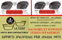 SUPPORTS SACOCHES SUZUKI 125/250 MARAUDER...KLICKFIX...SP975 SPAAN-LABOUTIQUE DU BIKER