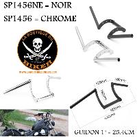 GUIDON EN 25 CHROME...SP1456...LA BOUTIQUE DU BIKER 