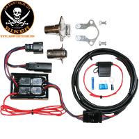ATTELAGE HARLEY DAVIDSON FAISCEAU ELECTRIQUE FLT / FLHT 2014-2021...PE39020160 KHROME WERKS HARNESS TRAILER WIRING KIT 4 WIRE PLUG AND PLAY
