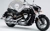 SISSI-BAR SUZUKI M800 INTRUDER DEPUIS 2010...HAUTEUR 35cm AVEC PORTE PAQUET...SP837 CHROME  LA BOUTIQUE DU BIKER