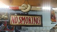 CADRE EN BOIS NO SMOKING LONGUEUR 54cm / HAUTEUR 34cm #LABOUTIQUEDUBIKER