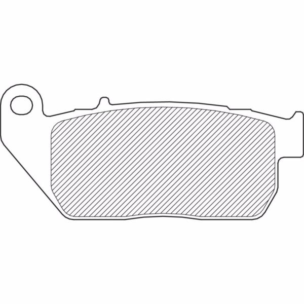 PLAQUETTES DE FREIN HD SPORTSTER 2004-2013 AVANT...PE17211363 DRAG SPECIALTIES BRAKE PAD SINTERED FAD381HH