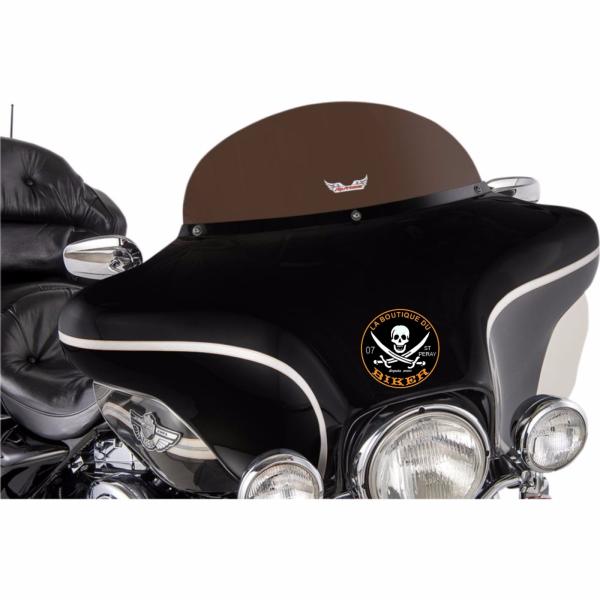 BULLE HD FLHT/FLHX/FLHTC et HD FL TRIKE 1996-2013 DARKE SOMKE 25.5cm...SLIPSTREAMER WSHLD 96-13 FLHT/C 10 DS 13510DS / S-135-10DS