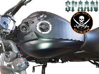 TANK PANEL KAWASAKI S650...SP1522 Couvre Réservoir KAWASAKI VULCAN S 650...SPAAN-LA BOUTIQUE DU BIKER