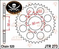 COURONNE ARRIERE HONDA 125 REBEL / 250 REBEL 520/42T...JT SPROCKETS SPROCKET REAR 42T 520 12100439 / JTR273.42 LA BOUTIQUE DU BIKER