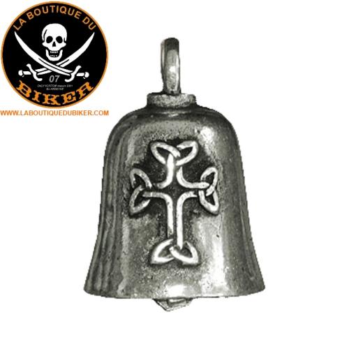 CLOCHETTE PORTE BONHEUR...MCS550541 CELTIC CROSS GREMLIN BELL #LABOUTIQUEDUBIKER