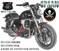 BARRE DE PROTECTION MOTEUR AJS MOTORCYCLES Highway Star 125...SP1575 CHROME SPAAN-LA BOUTIQUE DU BIKER