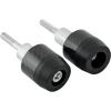 HAYABUSA...FRAME SLIDERS BLACK INCRUSTATION CARBONE 2008-2013...PE05050803