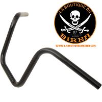 GUIDON EN 25 HARLEY HAUTEUR 25CM APEHANGER NOIR...PE06014192 DRAG SPECIALTIES HANDLEBAR 1" NARROW GL 06014192 / 0601-4192