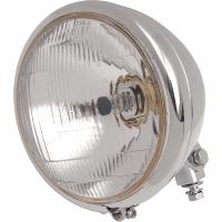 PHARE 165mm DE TYPE CHROME...DRAG SPECIALTIES CUSTOM 6 1/2 HEADLIGHT DS280101 / 160314-BX-LB2