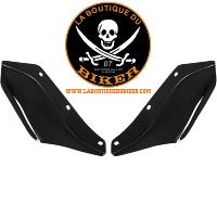 DEFLECTEUR D'AIR HARLEY FLH 1996-2013 NOIR...PE23500190 MEMPHIS SHADES HD SIDE DEFLECTORS 23500190 / MEM7201
