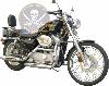 SUPPORTS SACOCHES HARLEY SPORTSTER XLM/XLN/XL...SP534...SPAAN LA BOUTIQUE DU BIKER