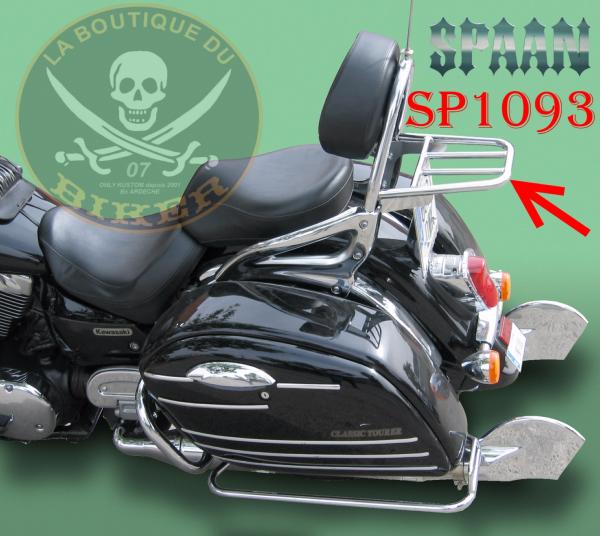 PORTE PAQUET KAWASAKI VN1700 CL TOURER...SP1093NE  SPAAN LA BOUTIQUE DU BIKER 