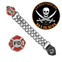 EXTENTION FERMETURE POUR GILET...MCS550653 FIRE DEPT VEST EXTENDER....LA BOUTIQUE DU BIKER
