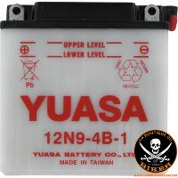 BATTERIE HONDA CM125 YUASA 12N9-4B-1 SANS ACIDE #LABOUTIQUEDUBIKER