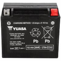 BATTERIE POUR HARLEY V-ROD 2008-2009...YUASA BATTERY YUASA YTX20L 21130103 / YUAM420BS
