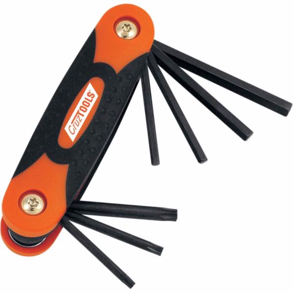 TROUSSE A OUTILS TORX...CRUZTOOLS CRUZTOOL HEX/TORX SET DS196209 / FHT1