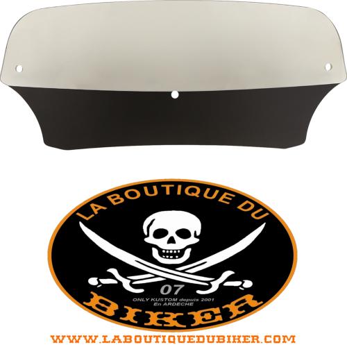 BULLE 18cm / 7" SOLAIRE POUR NEZ DE COCHON MEMPHIS SHADES...MEMPHIS SHADES SHIELD MS FAIRING SLR 7" 23100305 / MEP8519