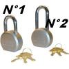 CADENAS N°1...PE40100023 TRIMAX PADLOCK STEEL W/1.25" 40100023 / TPL1251S...LA BOUTIQUE DU BIKER