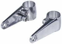 COLLIERS DE FOURCHE EN DIAMETRE 35 à 41mm CHROME...H68-157 Die casted Alu headlight brackets for 41 mm fork diameter