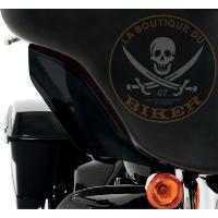 DEFLECTEUR D'AIR HARLEY FLH 1996-2013 NOIR...PE23500190 MEMPHIS SHADES HD SIDE DEFLECTORS 23500190 / MEM7201