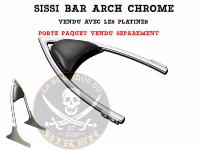 SISSY BAR YAMAHA XV1900 MIDNIGHT STAR SANS PORTE PAQUET ARCH...H522-3048...Highway Hawk Sissy Bar "Arch" for Yamaha XV 1900 A Midnight Star average height from fender 400 mm high in chrome  