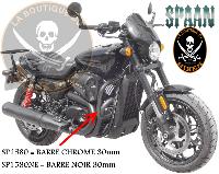 BARRE de PROTECTION MOTEUR HD XG500 / XG750 STREET + ROD...SP1580 CHROME...LABOUTIQUEDUBIKER