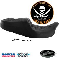 SELLE HD TOURING 2008-2023...PE08010939 SADDLEMEN SOFA LS SEVER ROAD ROAD SOFT LS AVANT | CUIR ARRIÈRE 08010939 / 808-07B-182