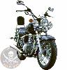 BARRE de PROTECTION MOTEUR SUZUKI 250 MARAUDER...SP388 CHROME...SPAAN-LA BOUTIQUE DU BIKER