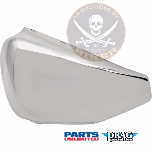 CACHE LATERAL CHROME GAUCHE HARLEY SPORTSTER 2004-2013...PE05200784 DRAG SPECIALTIES SIDE COVER LEFT CHROME
