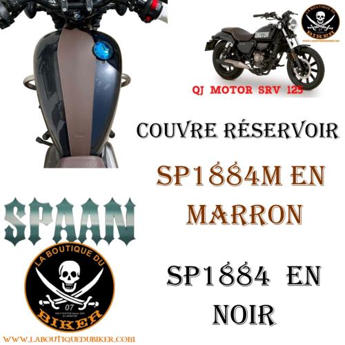 Couvre Réservoir QJ MOTOR SRV 125...SP1884 NOIR...LA BOUTIQUE DU BIKER