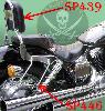 SUPPORTS SACOCHES HONDA VT750 BLACK WIDOW...SP446 SPAAN LA BOUTIQUE DU BIKER