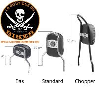 SISSI-BAR KAWASAKI VN900 + CLASSIC...HAUTEUR 50cm SANS PORTE PAQUET..SP678CH CHROME  #LABOUTIQUEDUBIKER