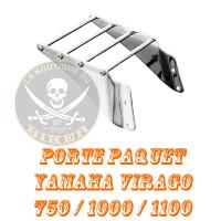 PORTE PAQUET YAMAHA 750 / 1000 / 1100 VIRAGO...H662-011 Highway Hawk Luggage Rack "Tech Glide" Chrome - for Yamaha XV750-1000-1100 Virago (1 piece) #LABOUTIQUEDUBIKER