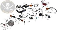 ELECTRICITE BOBBER 125/350...N°11	BOBBER2-11	 FAISCEAU