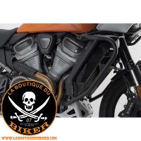 BARRE de PROTECTION MOTEUR HD PAN AMERICA..PE05052275 SW-MOTECH CRASH BAR BLACK Harley Davidson Pan America...LA BOUTIQUE DU BIKER 