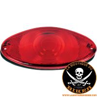 CABOCHON FEU ARRIERE CATEYE...PE20101250 DRAG SPECIALTIES REPLACEMENT LENS FOR CAT-EYE TAILLIGHT 