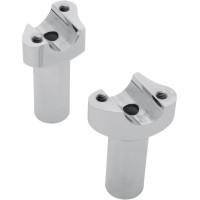 RISERS 08.9cm DRAG FORGED ALUMINUM RISERS CHROME...PE06020399... #LABOUTIQUEDUBIKER