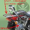 PORTE PAQUET KAWASAKI 125 ELIMINATOR...SP417 SPAAN LA BOUTIQUE DU BIKER 