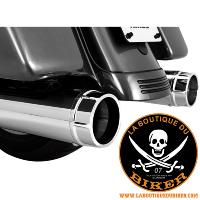 POTS HARLEY TOURING 1995-2016 VANCE & HINES EXHAUST NEW TORQUER 450 CHROME...VH16673