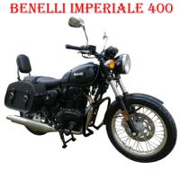 Supports De Sacoches Latérales BENELLI Imperiale 400 Klick Fix...SP1868 CHROME...LA BOUTIQUE DU BIKER