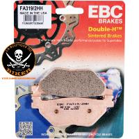 PLAQUETTES DE FREIN YAMAHA MIDNIGHT STAR 1900 / V-MAX 1700 / XV1700  ARRIÈRE...EBC BRAKE PAD FA-HH SERIES SINTERED METAL 17210185 / FA319/2HH