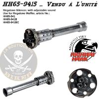 CHICANE POUR POT MEGATON...H65-9415...Highway Hawk Silencer Baffle "Megatone" d = 92mm for exhaust tailpipe muffler "Megatone" 65-941/65-941B/65-941BC
